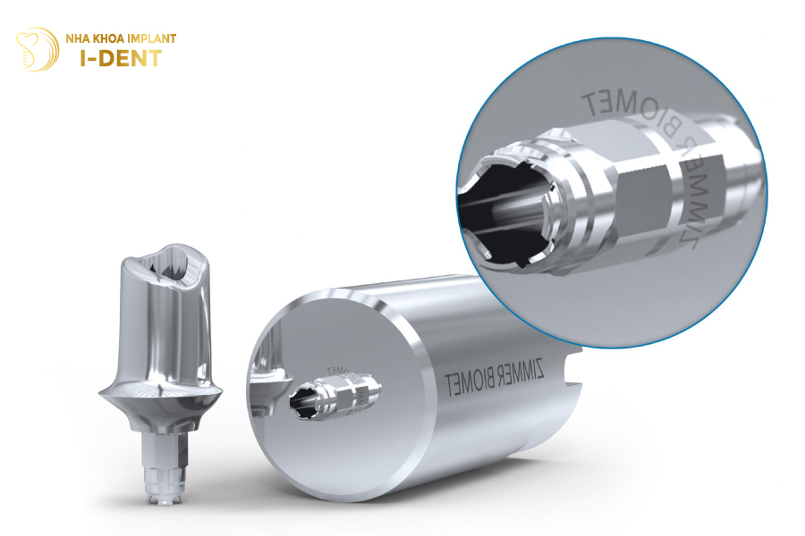 Cấu tạo 2 đầu của Abutment Cấu tạo 2 đầu của Abutment