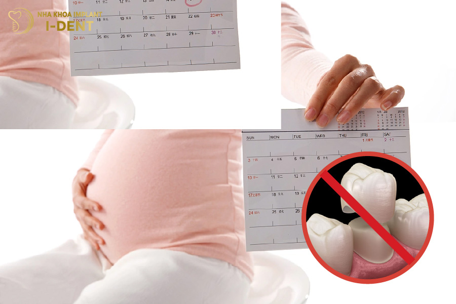 Còn với hai thời điểm đầu và cuối thai kỳ thì việc bọc sứ là không nên thực hiện. Còn với hai thời điểm đầu và cuối thai kỳ thì việc bọc sứ là không nên thực hiện.