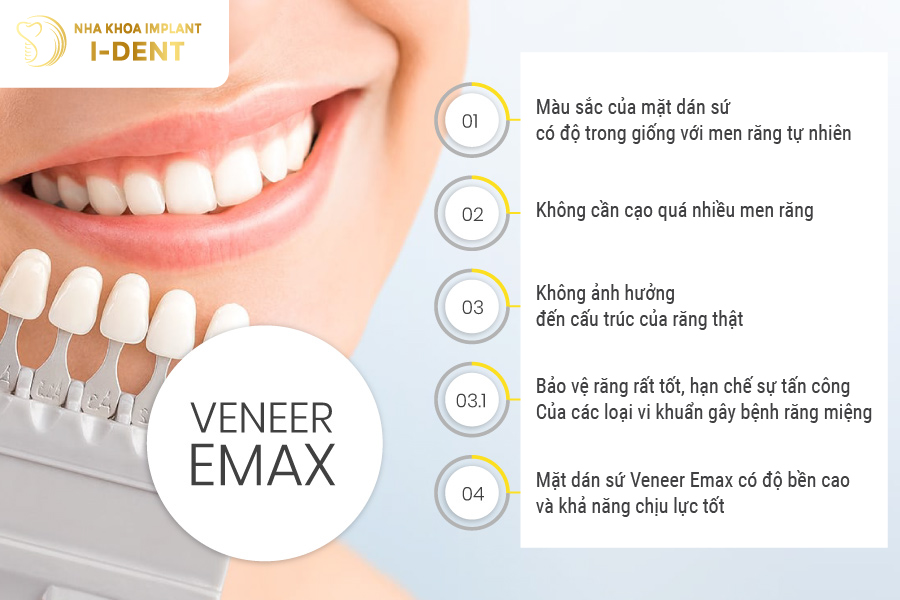 Lợi Ích của răng sứ Veneer Emax Lợi Ích của răng sứ Veneer Emax