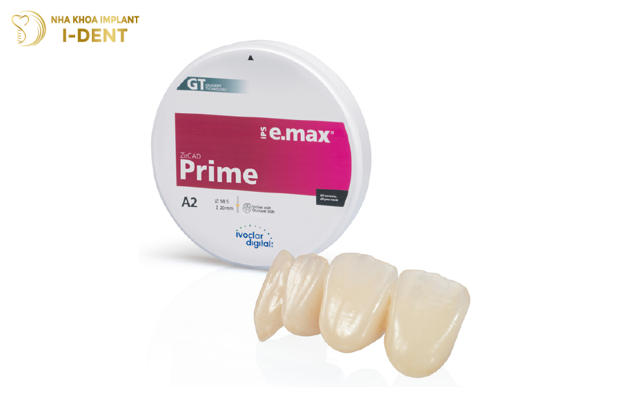 Răng toàn sứ Emax ZirCAD Prime Răng toàn sứ Emax ZirCAD Prime