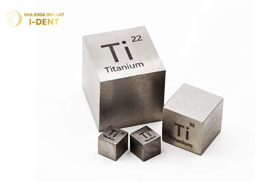 Trụ Implant được cấu tạo từ Titanium thuần khiết tuổi thọ răng implant