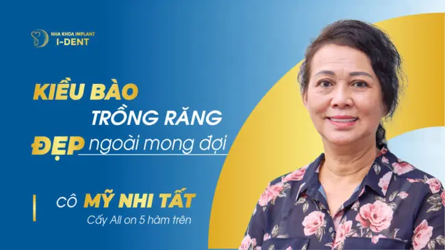 Kiều Bào trồng răng Implant đẹp ngoài mong đợi