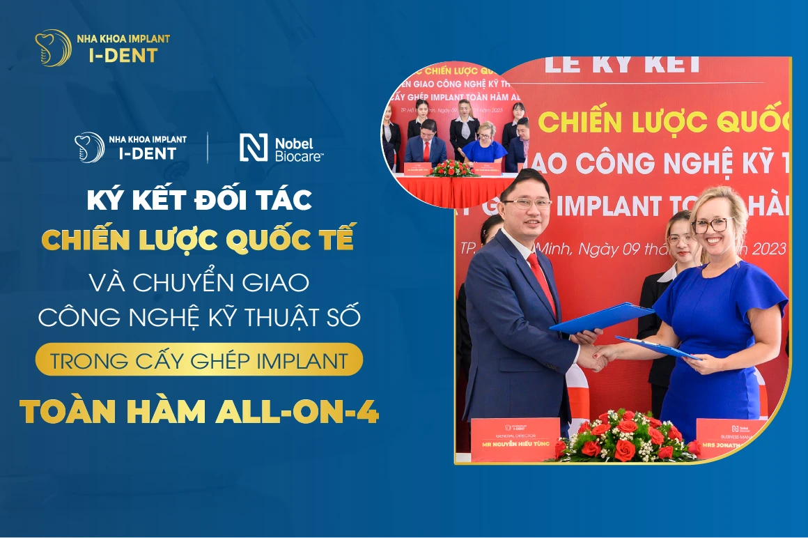 Lễ Ký Kết Hợp Tác Chiến Lược Quốc Tế Và Chuyển Giao Công Nghệ Cấy Ghép Implant Toàn Hàm All-On-4 với Tập Đoàn Nobel Biocare