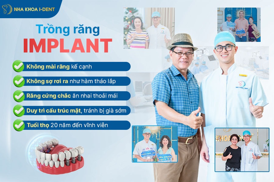 trồng răng sứ