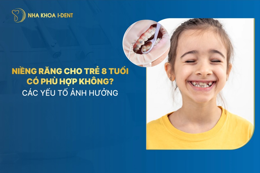 Niềng răng cho trẻ 8 tuổi: Phù hợp không? Phương pháp phù hợp
