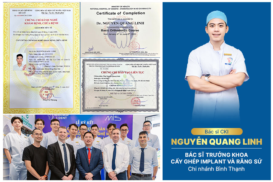 bác sĩ nào cấy implant giỏi tphcm